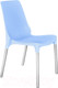Миниатюра изображения товара Стул Sheffilton SHT-S75 (голубой Pan 278/хром лак)
