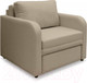 Миниатюра изображения товара Кресло-кровать Brioli КК Пино Т (J2/бежевый)