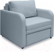 Миниатюра изображения товара Кресло-кровать Brioli КК Пино Т (J14/голубой)