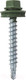 Миниатюра изображения товара Саморез ЕКТ Кровельный 5.5х19 / B009340 (50шт, RAL 6005, темно-зеленый)