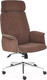 Миниатюра изображения товара Кресло офисное Tetchair Charm флок (коричневый)