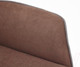 Миниатюра изображения товара Кресло офисное Tetchair Charm флок (коричневый)