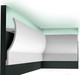 Миниатюра изображения товара Карниз для светодиодной ленты Orac Decor C372