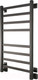 Миниатюра изображения товара Полотенцесушитель водяной Маргроид Вид 81/10 80x50 (перекладины 30x10, черный матовый)