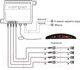 Миниатюра изображения товара Парковочный радар Interpower IP-415 (белый)