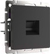 Миниатюра изображения товара Розетка Werkel W1181008 RJ-45 / a051606 (черный матовый)