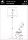 Миниатюра изображения товара Торшер Arte Lamp Elba A2581PN-1AB