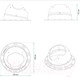 Миниатюра изображения товара Проходка кровельная Krovent Base-VT Seam RAL 7024 (серый)