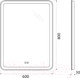 Миниатюра изображения товара Зеркало BelBagno SPC-MAR-600-800-LED-TCH-WARM