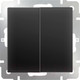 Миниатюра изображения товара Выключатель Werkel W1120008 / a051628 (черный матовый)