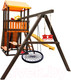 Миниатюра изображения товара Игровой комплекс Perfetto Sport Bari 5 (качели Паутина)
