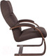 Миниатюра изображения товара Кресло-качалка Импэкс Leset Монэ (орех текстура/малмо 28/коричневый)