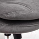 Миниатюра изображения товара Кресло офисное Tetchair Softy Lux флок (серый)