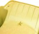 Миниатюра изображения товара Скат для горки KBT Tsuri HDPE / 402.015.003.001 (с подключением к воде, желтый)