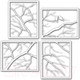 Миниатюра изображения товара Декор настенный Arthata Птицы на ветках 100x100-V / 018-4