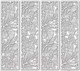 Миниатюра изображения товара Декор настенный Arthata Цветы 95x110-V / 028-4