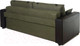 Миниатюра изображения товара Диван KRONES Цезарь (искуственная замша/экокожа, хаки/черный)