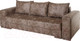 Миниатюра изображения товара Диван KRONES Цезарь 4 (искуственная замша светло-коричневый/коричневый)