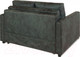 Миниатюра изображения товара Диван KRONES Афродита выкатная 195x120 (искуственная замша серо-зеленый)