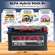Миниатюра изображения товара Автомобильный аккумулятор ALFA battery Hybrid R (90 А/ч)