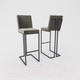 Миниатюра изображения товара Стул барный Hype Mebel Морган (черный/серый)