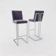 Миниатюра изображения товара Стул барный Hype Mebel Морган (белый/фиолетовый)