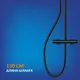 Миниатюра изображения товара Душевая система со смесителем Cersanit Brasko Black 63112/64527