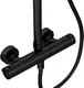 Миниатюра изображения товара Душевая система со смесителем Cersanit Brasko Black 63112/64527