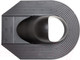 Миниатюра изображения товара Проходка кровельная Vilpe Huopa/Slate 110-160мм RR33 / 731942 (черный)