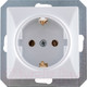 Миниатюра изображения товара Розетка TIMEX Opal OPBL-GPT17 (белый)