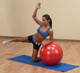 Миниатюра изображения товара Фитбол гладкий Original FitTools FT-GBR-65RD (красный)