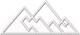 Миниатюра изображения товара Декор настенный Arthata Горные пики 50x20-V / 035-1 (белый)