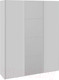 Миниатюра изображения товара Шкаф-купе ТриЯ Траст СШК 2.180.60-11.13.11 3-х дверный (белый снег/белый снег/зеркало/белый снег)