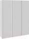 Миниатюра изображения товара Шкаф-купе ТриЯ Траст СШК 2.180.60-15.15.15 3-х дверный (белый снег/стекло белый глянец)