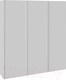 Миниатюра изображения товара Шкаф-купе ТриЯ Траст СШК 2.210.70-11.11.11 3-х дверный (белый снег)