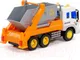 Мусоровоз игрушечный Полесье Сити / 86228 (инерционный, оранжевый) — фото 9