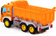 Миниатюра изображения товара Самосвал игрушечный Полесье Сити / 86235 (инерционный, оранжевый)