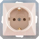Миниатюра изображения товара Розетка TIMEX Opal OPBE-GPT17 (бежевый)