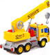 Миниатюра изображения товара Кран игрушечный Полесье Сити / 86532 (инерционный, желтый)