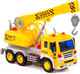 Миниатюра изображения товара Кран игрушечный Полесье Сити / 86532 (инерционный, желтый)