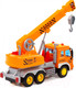 Миниатюра изображения товара Кран игрушечный Полесье Сити / 86556 (инерционный, оранжевый)