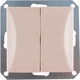 Миниатюра изображения товара Выключатель TIMEX Opal OPBE-WP2 (бежевый)