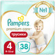 Миниатюра изображения товара Подгузники-трусики детские Pampers Premium Care 4 Maxi (38шт)