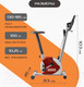 Миниатюра изображения товара Велотренажер Sundays Fitness Simple Line ES-8001 (красный)