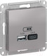 Миниатюра изображения товара Розетка Systeme (Schneider) Electric AtlasDesign ATN000339