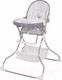 Миниатюра изображения товара Стульчик для кормления Polini Kids 252 Бегемотик / 0002354-03 (серый)