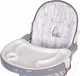 Миниатюра изображения товара Стульчик для кормления Polini Kids 252 Бегемотик / 0002354-03 (серый)