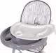 Миниатюра изображения товара Стульчик для кормления Polini Kids 252 Бегемотик / 0002354-03 (серый)