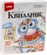 Миниатюра изображения товара Набор для творчества Lori Квиллинг. Панно картина 3D. Совушка / Квл-023