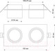 Миниатюра изображения товара Комплект точечных светильников Novotech Lirio 370720 (белый)